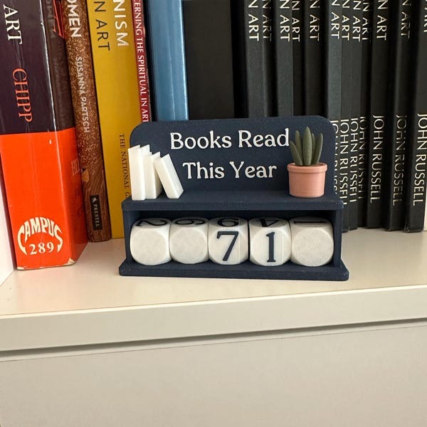 Book Counter, Books Read This Year