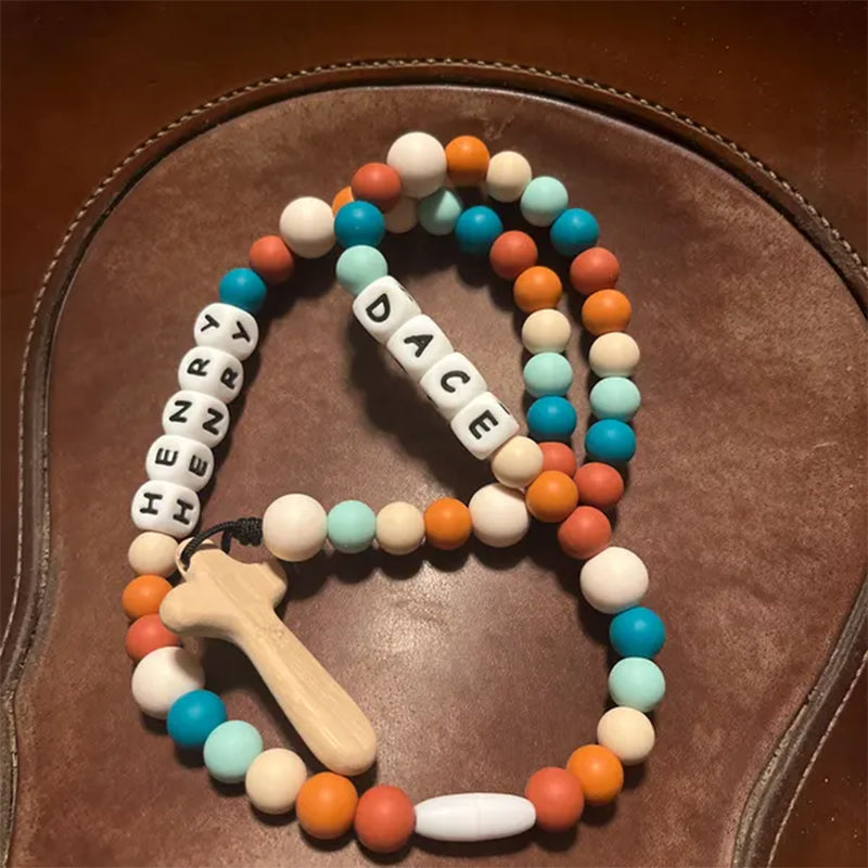 Custom Baby Rosary | Chewy Rosary for Babies