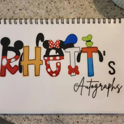 Personalized Name Autograph Book