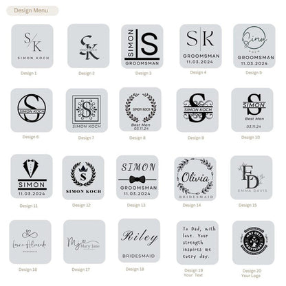 Groomsmen Gifts Personalized Bluetooth Speaker Bridesmaid Gifts Custom Portable Rechargeable