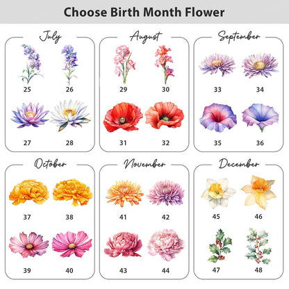 Birth Flower Book Lovers, Books Quotes, Personalized Wearable Blanket Hoodie