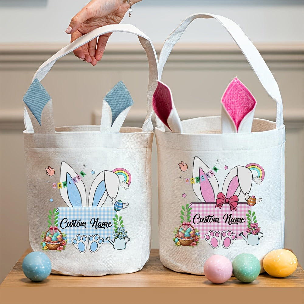 Personalized Easter Basket - Customized Easter Bag