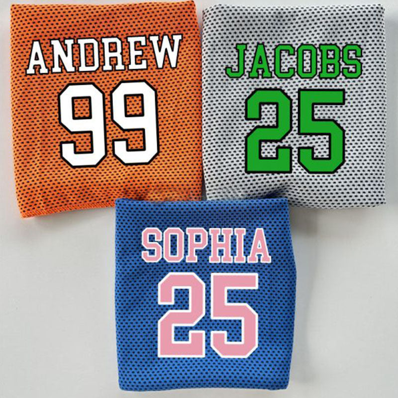 Custom Personalized Softball Baseball Cooling Towel, Summer Essentials