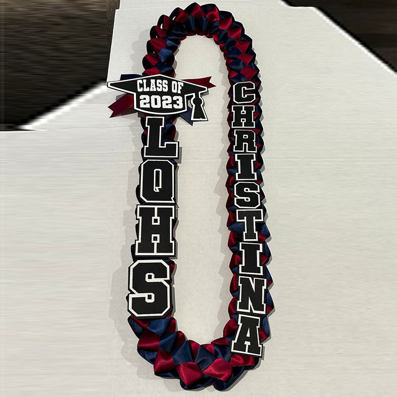 Graduation Lei  Custom All colors Class of 2026 Graduation class