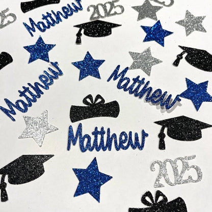Personalized Graduation Confetti: Custom Name & Year , Custom Name 90 Pieces