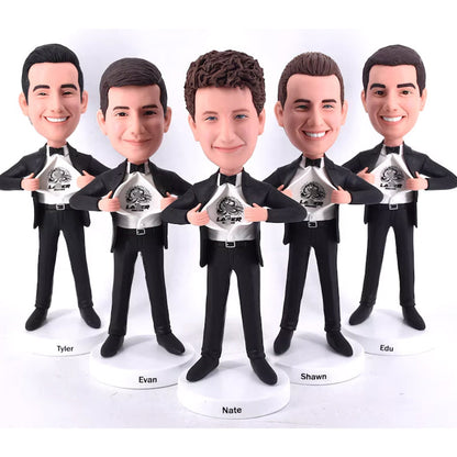 Coach bobbleheads custom, personalized gift for basketball coachs