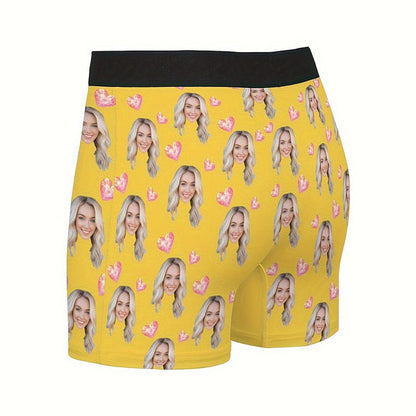 Men's Custom Boxer Briefs - Personalized Photo