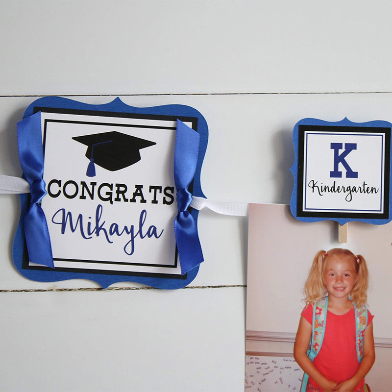 Graduation Photo Banner, Graduation Decorations