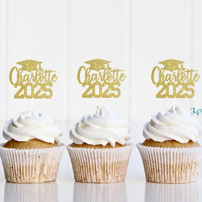 Graduation Topper , Cupcake Toppers, Graduation Cupcake