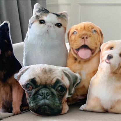 Personalized 3D Pet Pillow Custom Shape Pet Pillow Dog Pillow Cat Pillow Pet