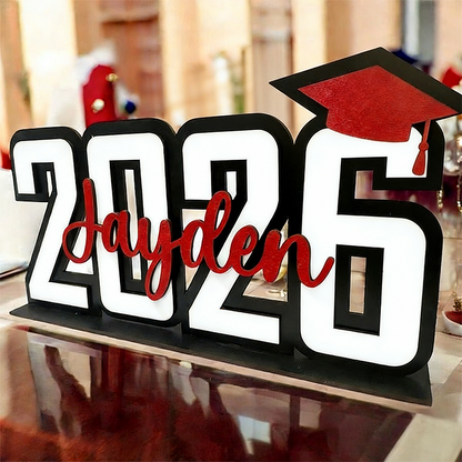 Graduation Decor Personalized Graduation Sign Grad Party Decor