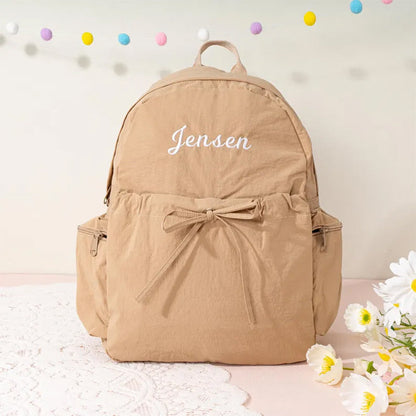 Custom Kids Backpack Cute Toddler Backpack with Bow