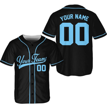 Personalized Team Name And Number Baseball Jersey, Custom Baseball