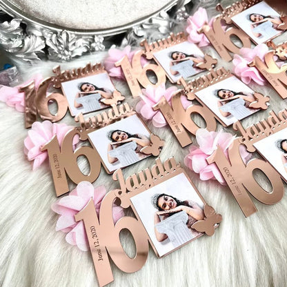 Custom Gold Sweet Personalized Gift Birthday Favors