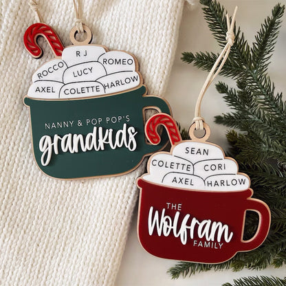 Family Christmas Ornament | Personalized Family Ornament