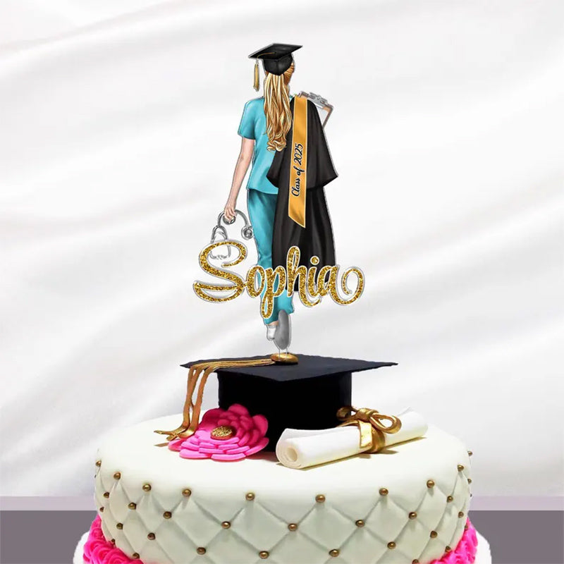 Personalized Graduation Gifts, Custom Graduation Cake Topper