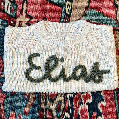 Kids and Adult Sweaters with Names
