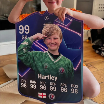 Personalised FIFA EA FC Football Card