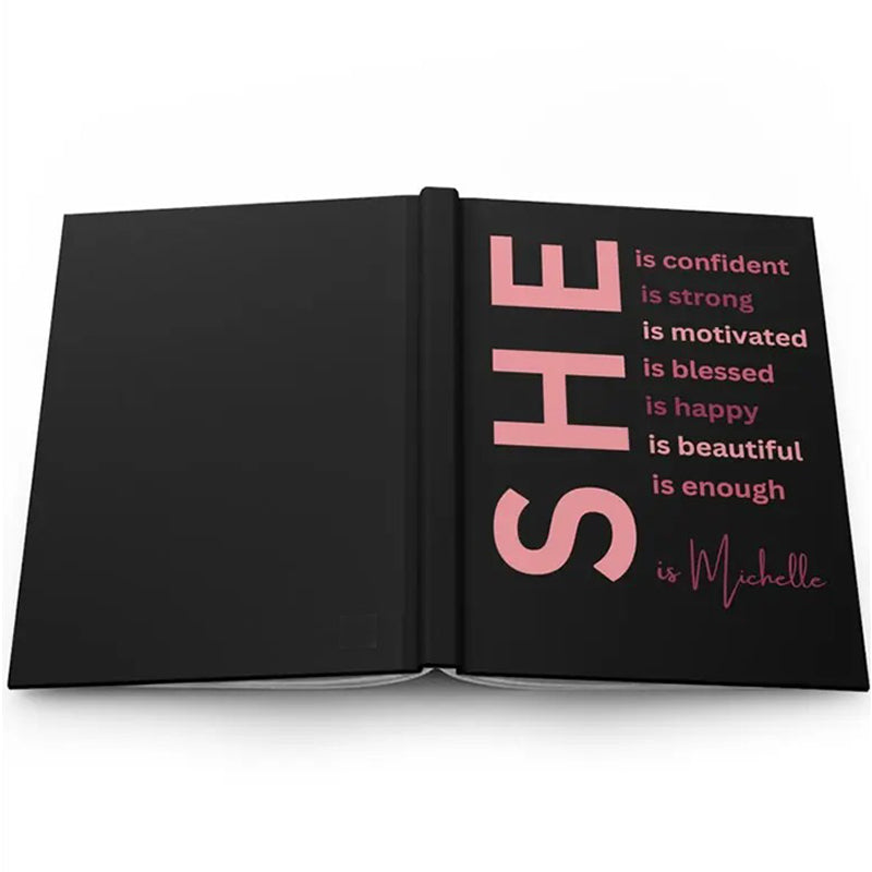 Personalized Journal For Women, Custom Name Journal