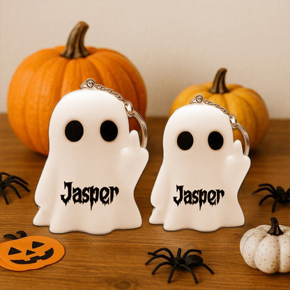3D Printed Ghost - Halloween Book Nook Decor/Keychain