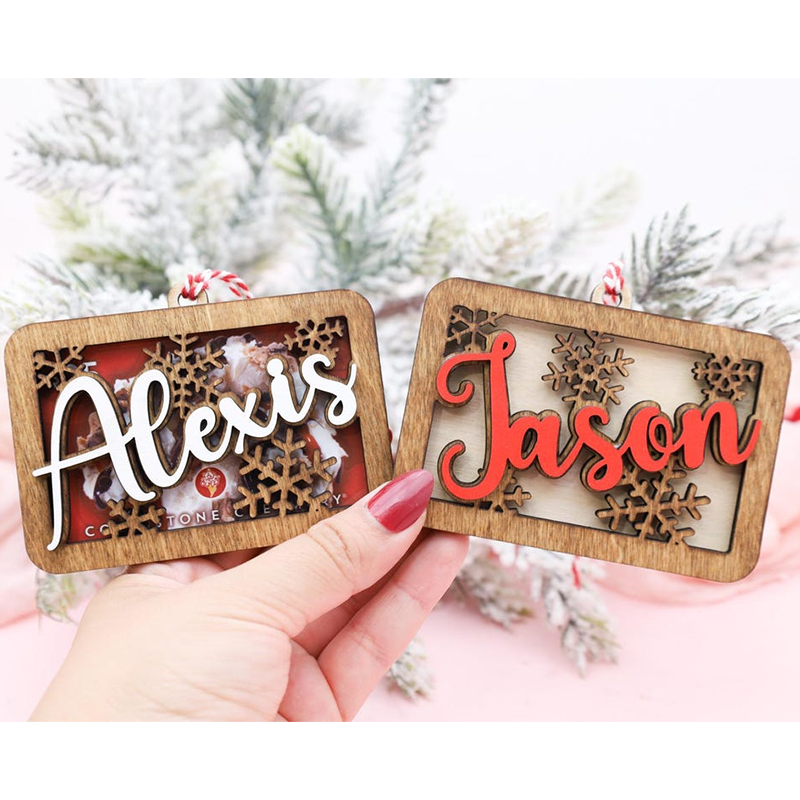 Personalized Gift Card Holder Ornament