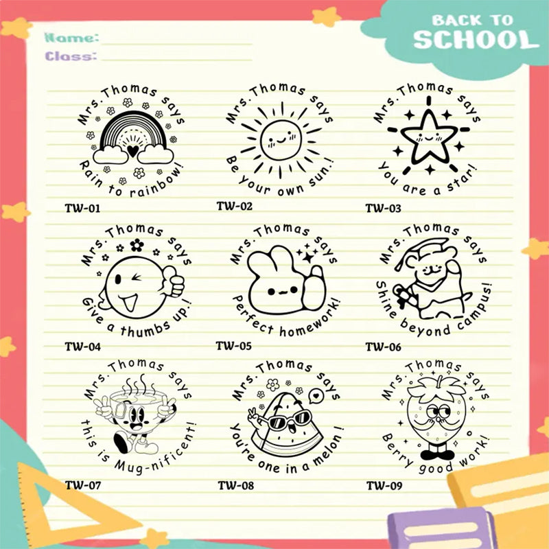 Teacher Gifts, Teacher Comment Stamp