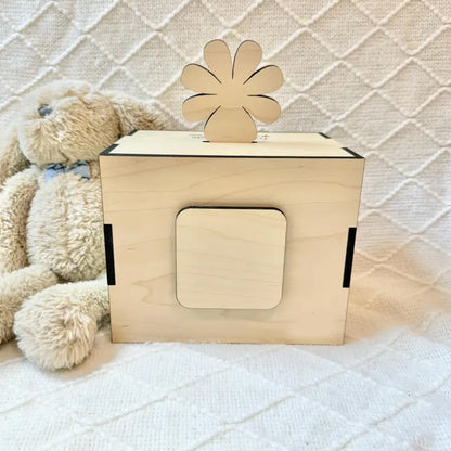 Personalized Flower Piggy Bank for girl - Baby Girl Gift