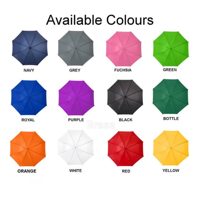Personalised Umbrella, Your logo, Custom Logo or Message Umbrella