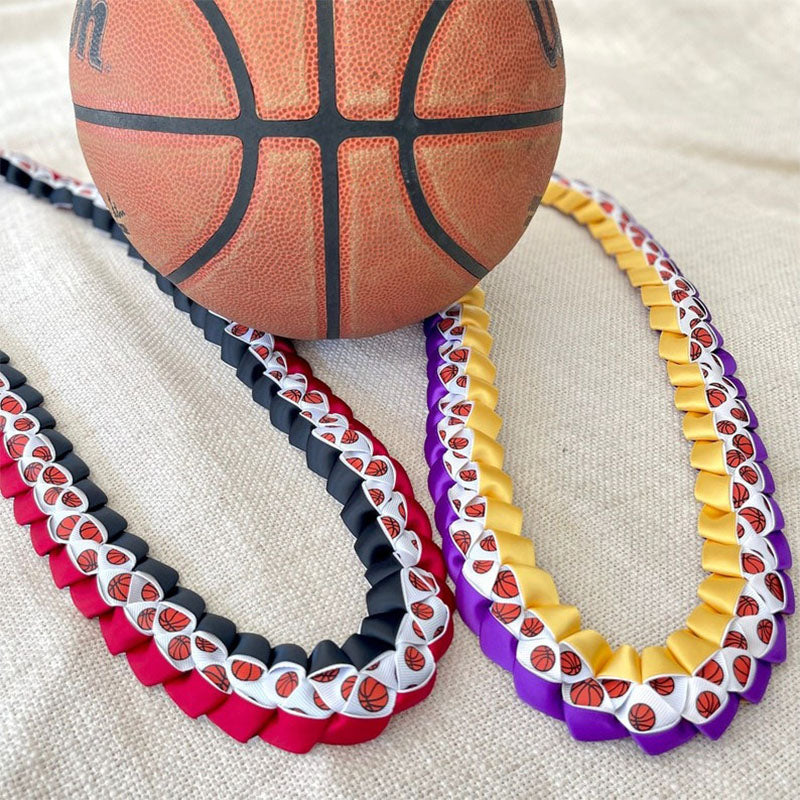 Basketball Soccer Softball Ribbon Lei Graduation Gift