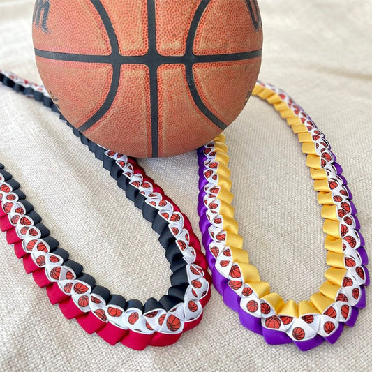 Basketball Soccer Softball Ribbon Lei Graduation Gift