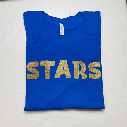 Custom Team Name Shirt Glitter Football Shirt Mascot Shirt