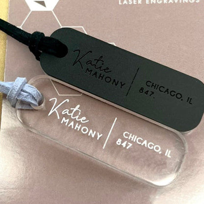 Luggage Tags Luggage Tag Personalized Wedding Bridesmaid Luggage Engraved  Travel Gift