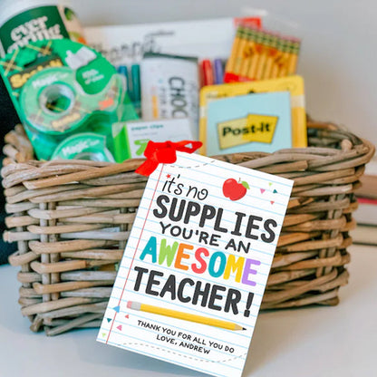 Teacher Appreciation Gift Tag  Acrylic Tag