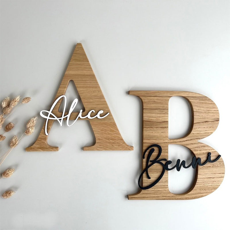 Name plate children's room decoration children's room door