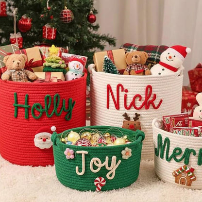 Personalized Baby Shower Gift Basket Christmas Gift Bag Custom Baby Shower Gift Basket