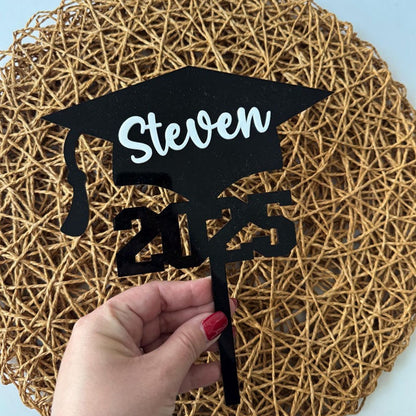 Graduation Cake Topper Grad Photo Prop