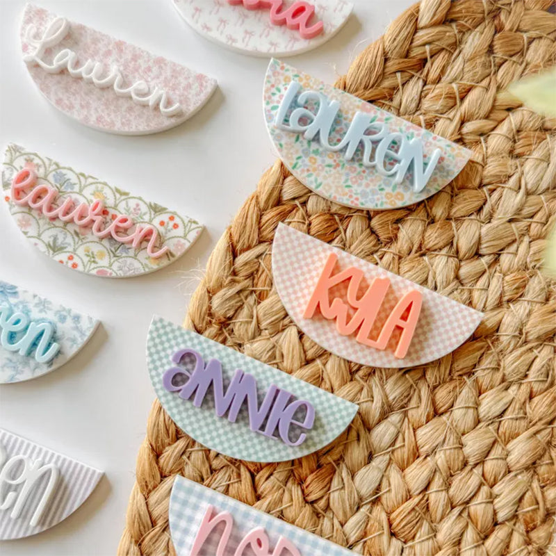 SUMMER Owala Name Plate, Personalized Owala Name Plate