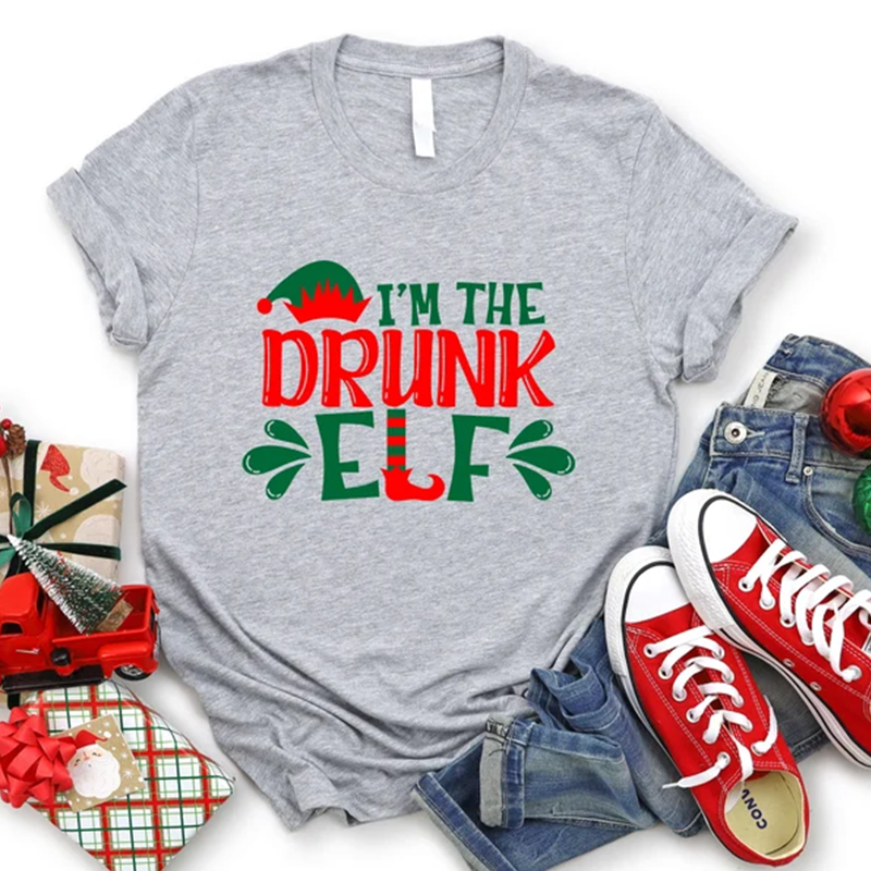 Elf Family Christmas Shirt, Family Christmas Pajamas