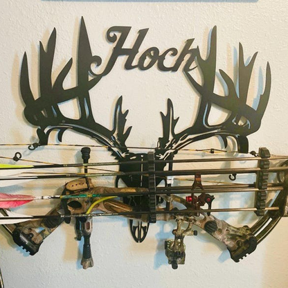 Custom METAL BOW HOLDER, Metal Bow rack