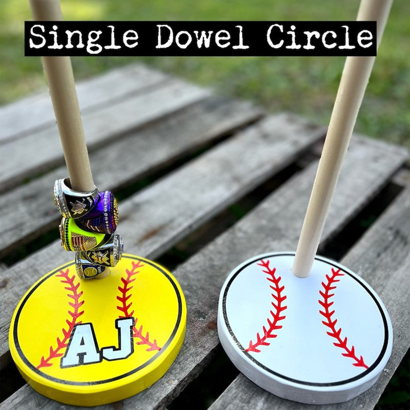 Baseball Ring Display Baseball Ring Holder Custom Baseball Display