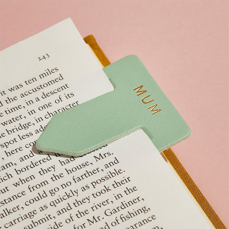 Personalised Leather Point Bookmark | Arrow Shape Bookmark