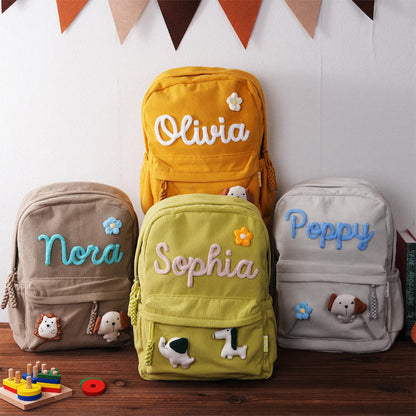 Personalized Toddler Backpack, Custom Toddler Bag, Kids Backpack With Name