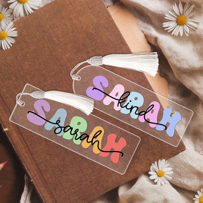 Personalized Bookmark With Custom Name