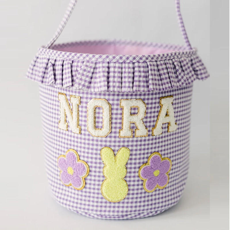 Custom Name Easter Basket | Personalized Kids Easter Basket