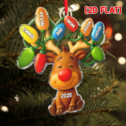 Personalized Custom Name/Text Acrylic Ornament