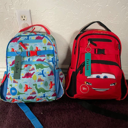 Backpack tag, bag tag, backpack name tag, name keychain
