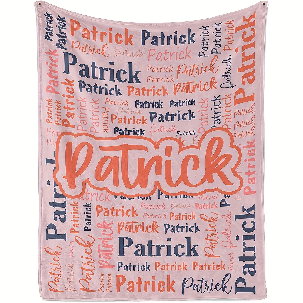Custom Blanket Personalized Name Blanket Christmas Customized Gifts