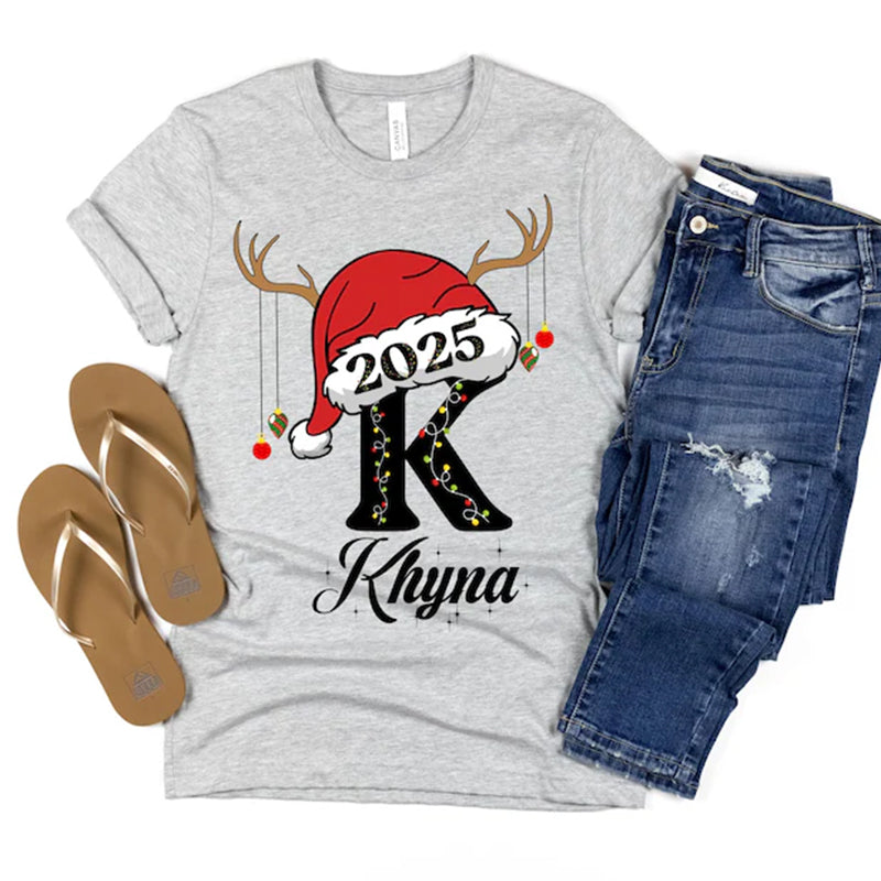 Custom Christmas Family Name 2025 Shirt, Christmas 2025 Shirt