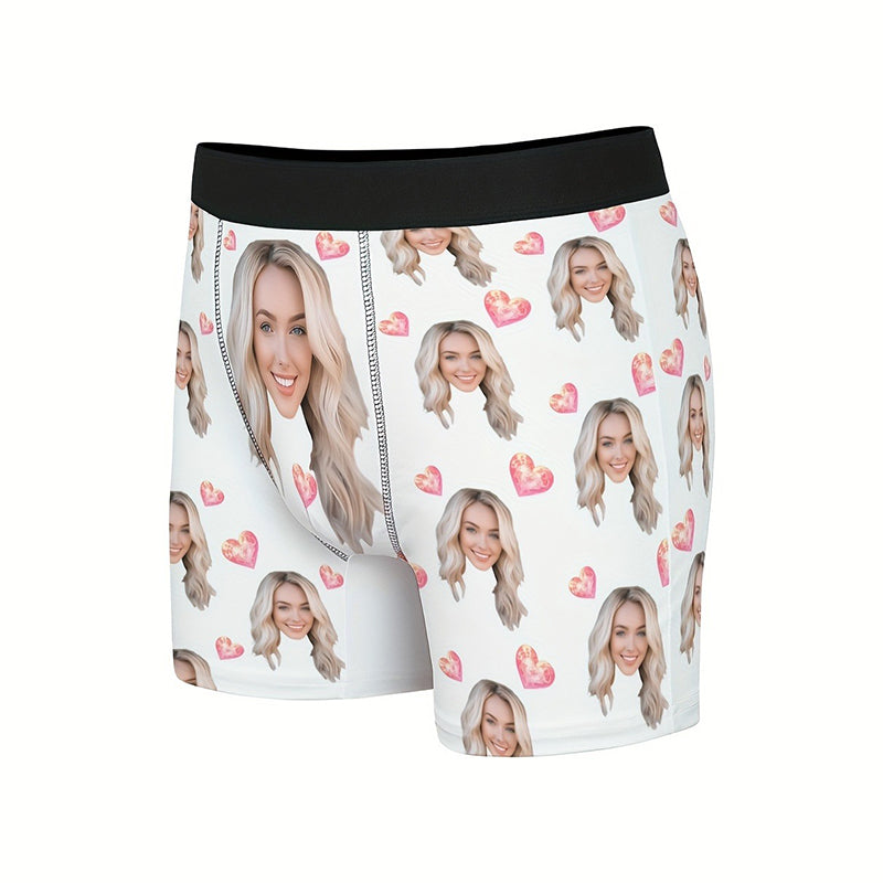 Men's Custom Boxer Briefs - Personalized Photo