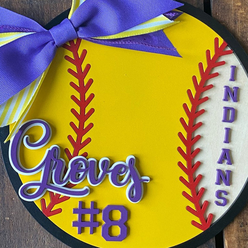 Softball Team Gifts, Softball Season Keepsake